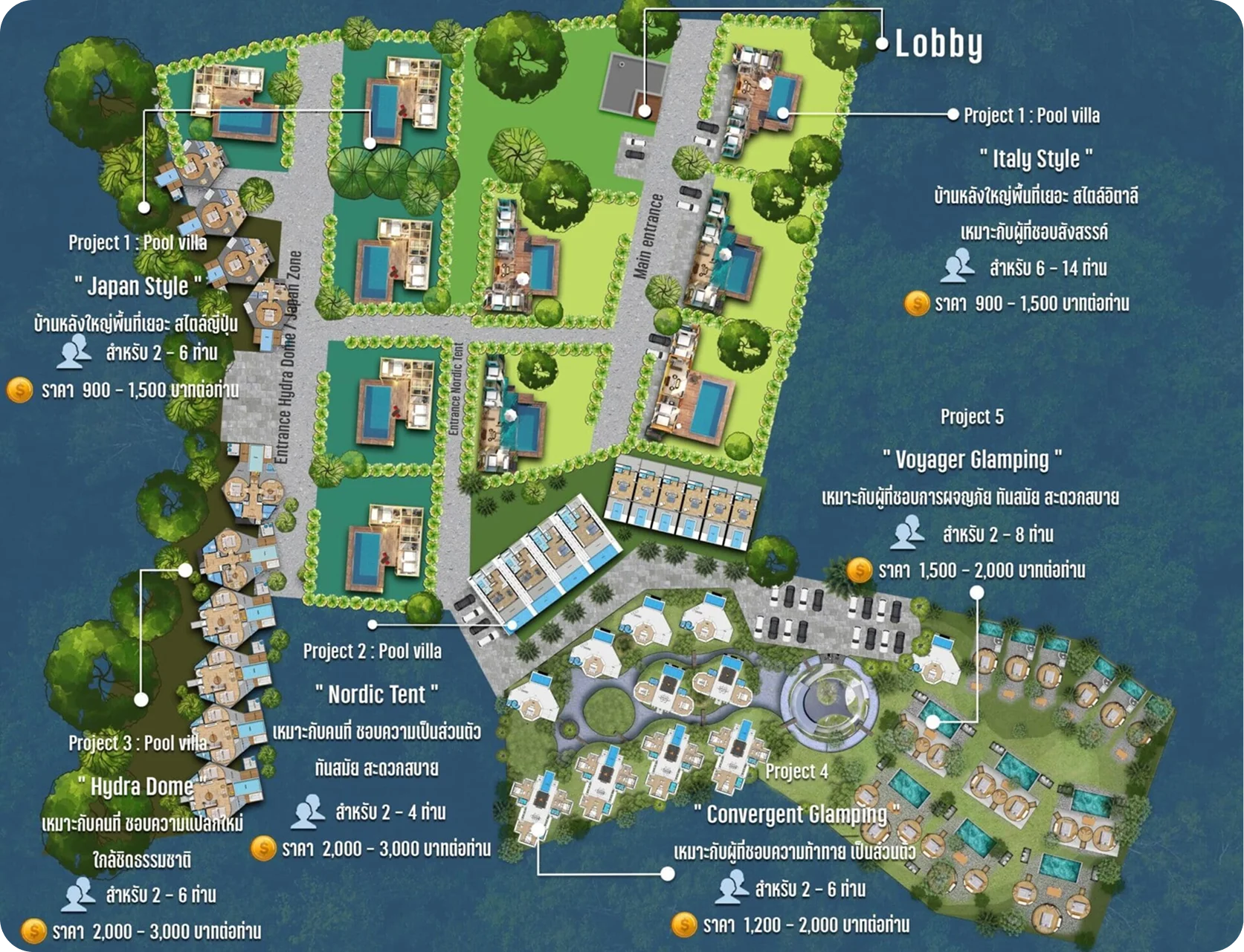 Resort Map — The X10